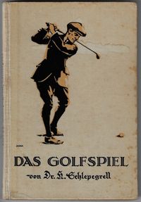 Titelbild mit historischem Golfspieler